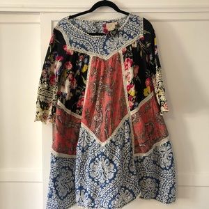 Anthropologie Vanessa Virginia Inez Swing Dress